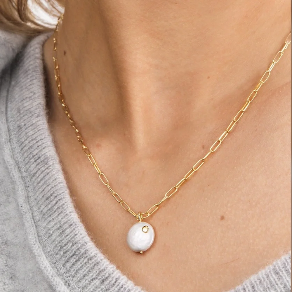 Gorjana Reese Pearl Necklace - Picture 2 of 5